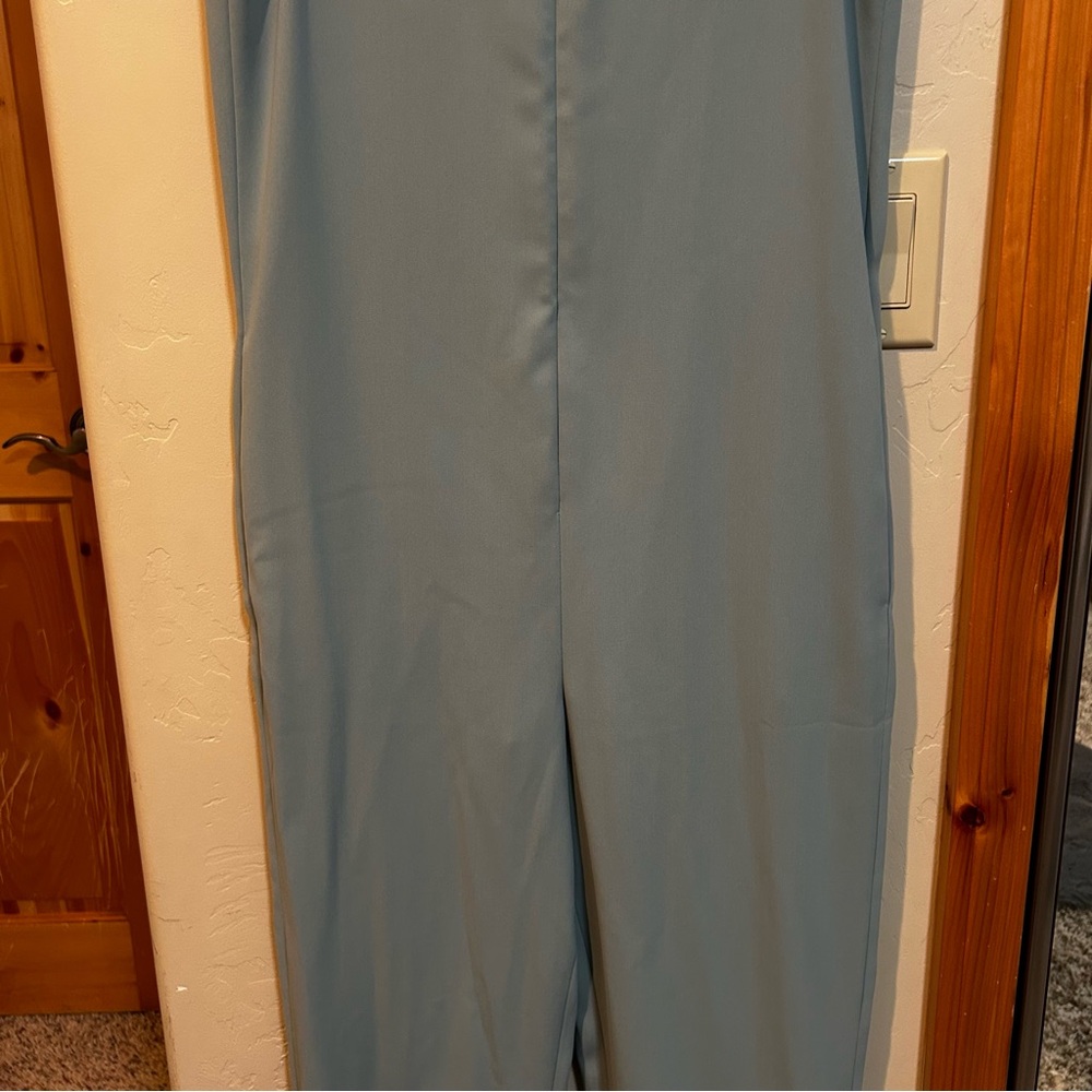 Armani Exchange Soft Blue Jumpsuit - Picture 6 of 16
